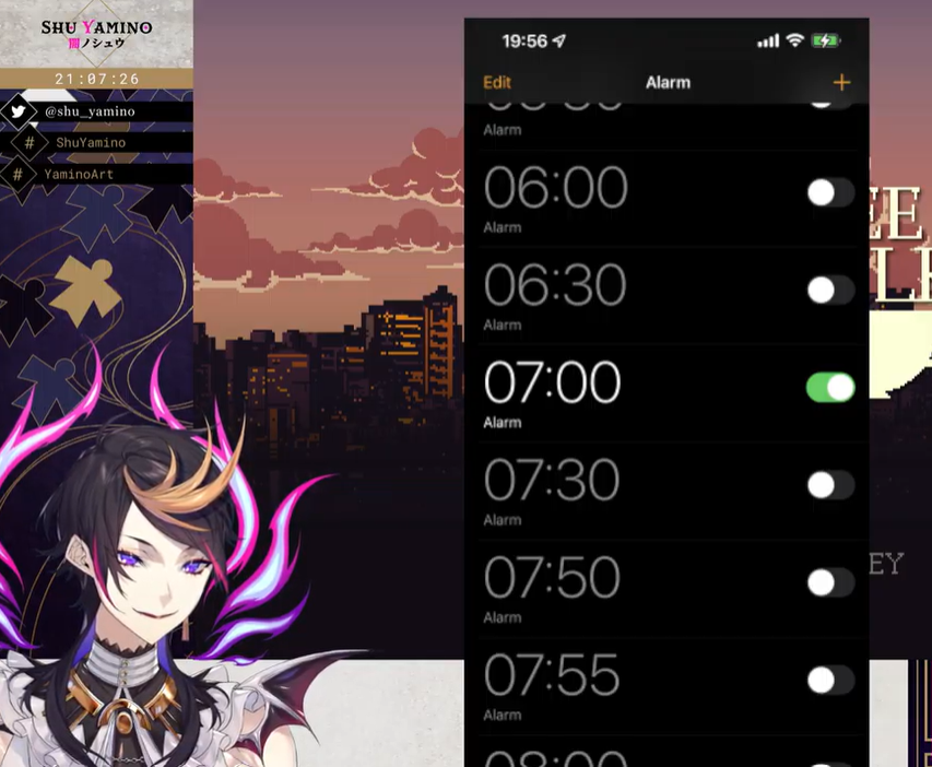 reira; 👟 (bit busy) on Twitter "he set the alarm at 7AM next day LMFAO