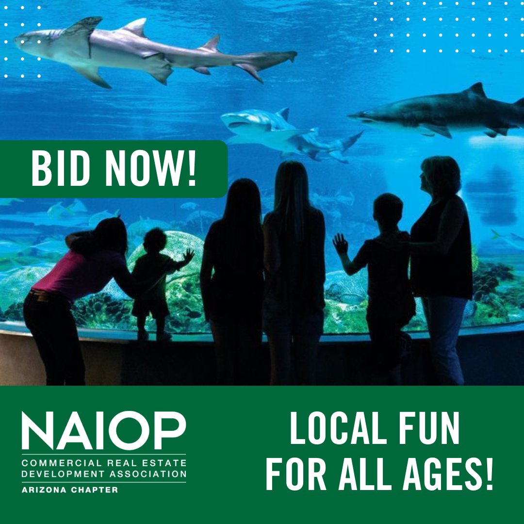 Enjoy a day of family fun while supporting NAIOP Arizona! Bid on a variety of local family experiences between now and 11/4.
[Link in Bio]

#NAIOPAZ
#NAIOPAZAuction
#NAIOPAZGolf22
#AZFamily
#VisitArizona
#ExploreArizona