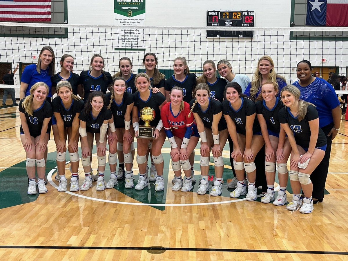 JJPVB's tweet photo. The Mustangs are Bi-District Champs!!!

Pearce sweeps SGP and is moving on in playoffs!

Round 2 info to come soon. https://t.co/je9lmAq3jR