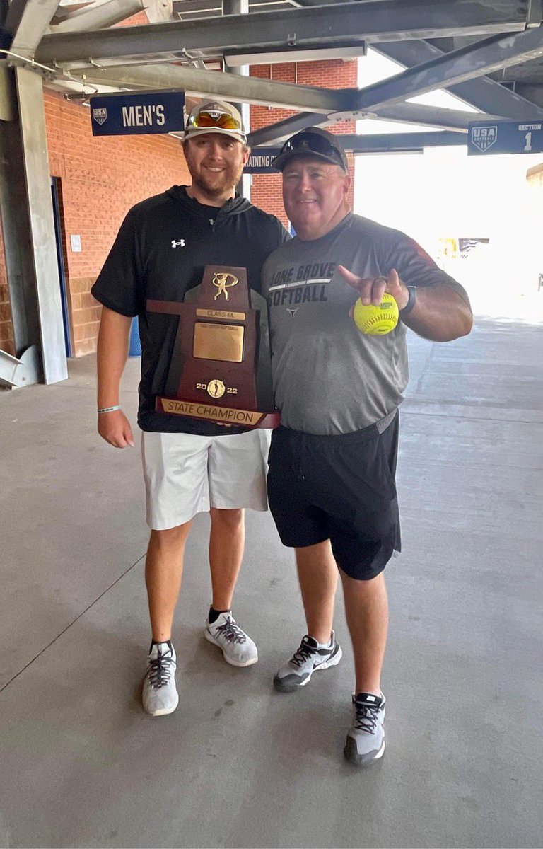 pybas12's tweet photo. Congrats to my Dad who was recently selected to the Oklahoma Softball Coaches Hall of Fame! https://t.co/wCSi8EOSgH