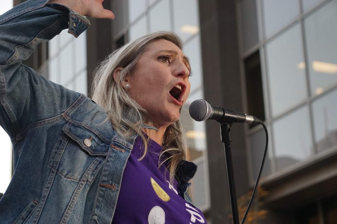 CUPEOntario's tweet photo. We made a lot of noise today because the Ford Conservatives need to hear our voice:

Education workers deserve better. Students deserve better. Our communities deserve better!

Join us in sending a message to them here: https://t.co/TQ24x5kOtH

#onpoli #onted #DontBeABully 

[1] https://t.co/JnNddlfeJq