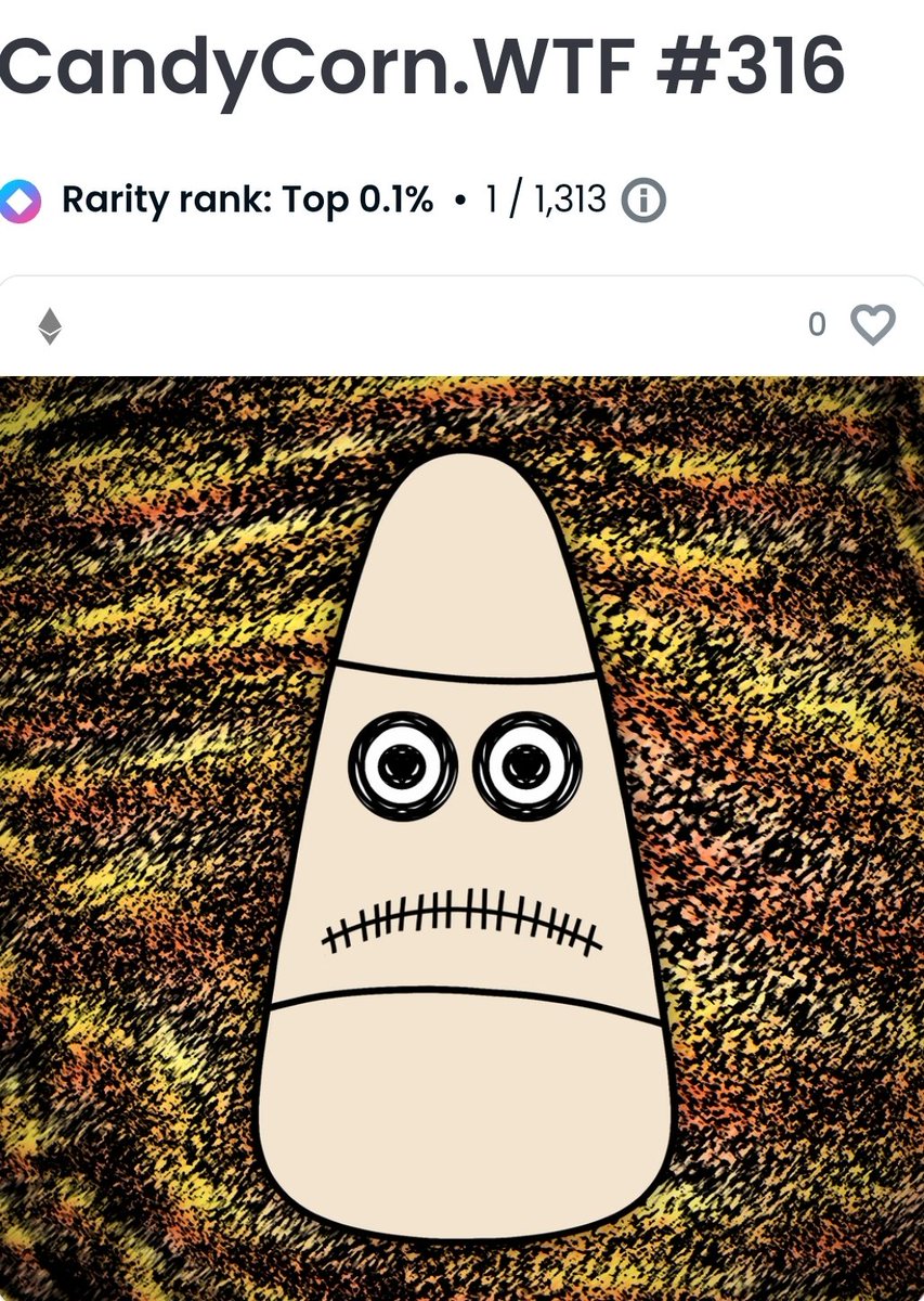 PatrickCrypt13's tweet photo. @candycornwtf did you see my spooky rare?!?! It's 🔥🔥🔥🔥 https://t.co/6pHXvMZhAL