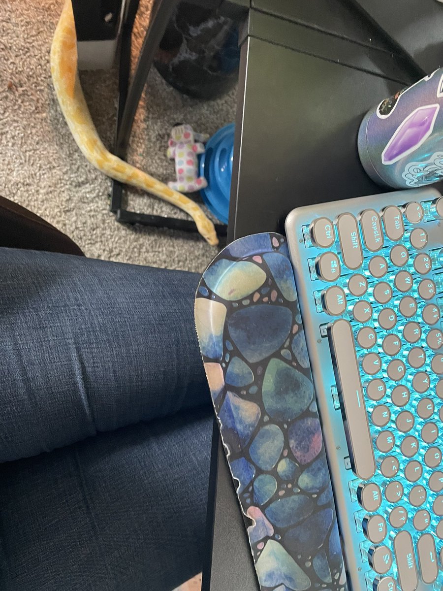 The dangers of #workfromhome still 👀 for that hazard pay 🐍🦶 #eblock #cando #LifeAtATT <a href="/MTC_MSS/">MountainToCoast</a> <a href="/Eblockculture/">E-Block Culture Family</a> <a href="/LifeAtATT/">Life at AT&T</a>