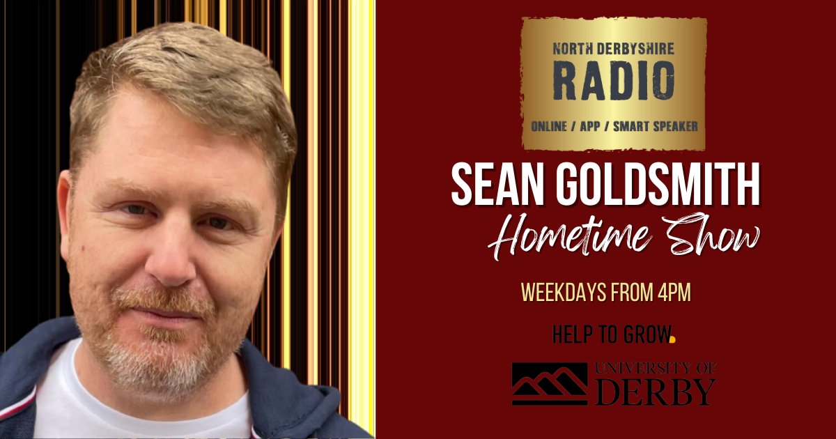 A wonderful Wednesday for you!
@AndyLiversRadio <a href="/chrisbirks/">Chris Birks</a> <a href="/CSalanyk/">Claire Salanyk</a> <a href="/danwood_uk/">Dan Wood</a> <a href="/missy6492/">Melissa Ward</a> @radiogoldsmith <a href="/NDR_Sport/">North Derbyshire Radio Sport</a> <a href="/SmithJournalist/">Joshua Smith</a> <a href="/mostwantedshow/">10 Most Wanted</a>, <a href="/kayleehillier/">Kaylee Hillier</a> <a href="/RichardSpinksy/">Richard Spinks</a>, David Woodhead, <a href="/GaynorMorgan/">Gaynor Morgan</a>