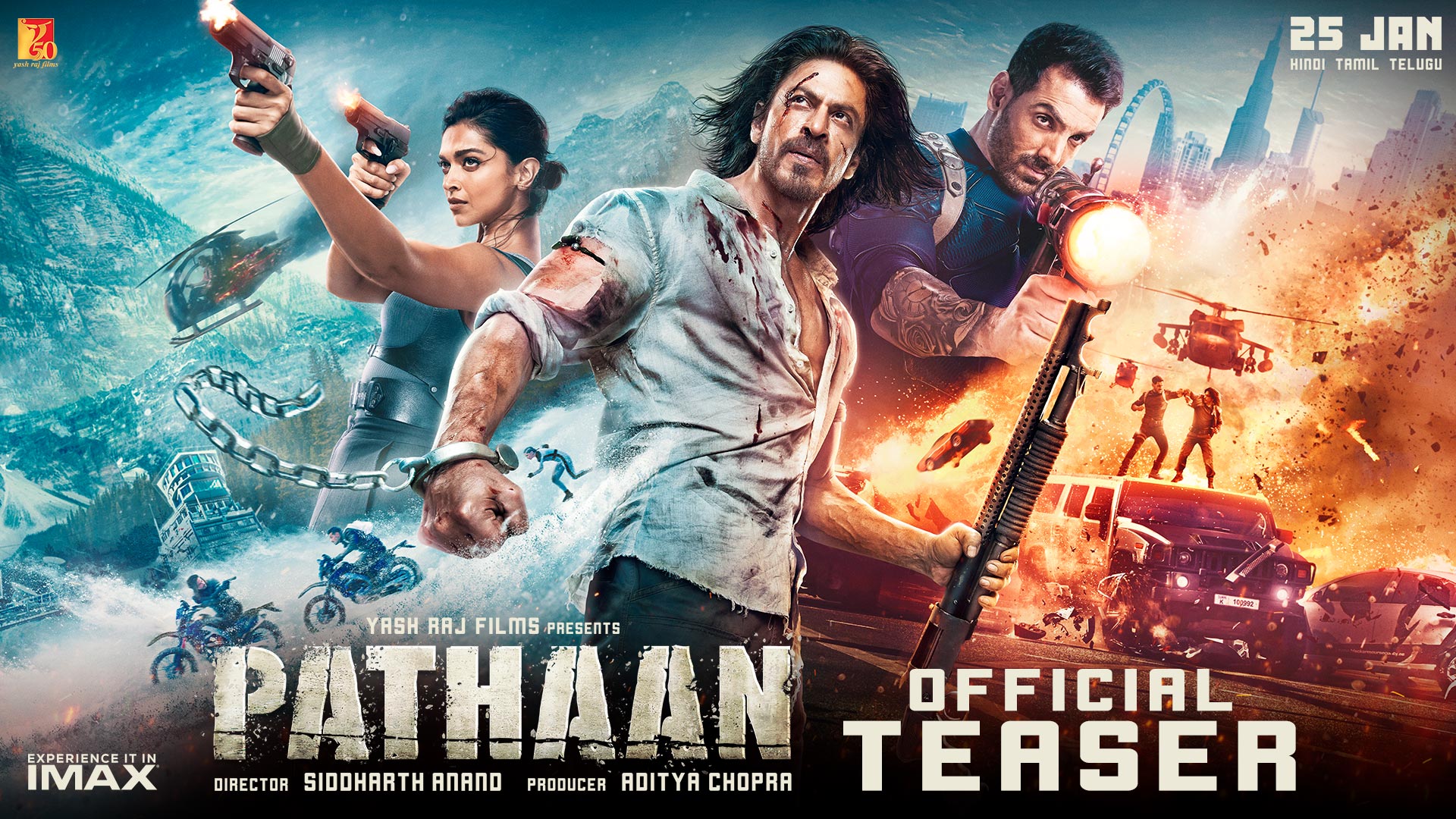 What a trailer man Panthan is going to be banger....
And Happy Birthday Shahrukh Khan......  