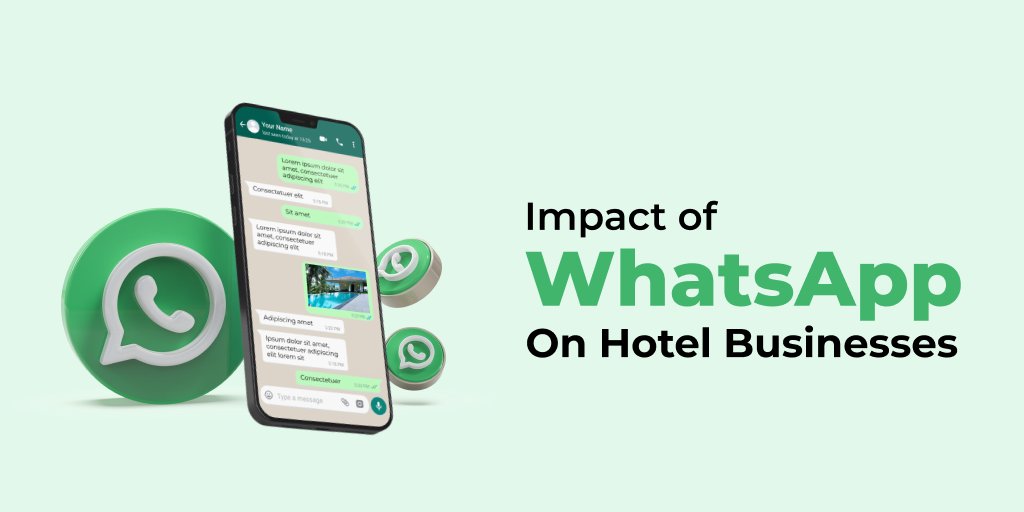 yanoljacloudsol's tweet photo. #WhatsApp is revolutionizing the hospitality industry.
In this blog, we've talked about everything in and around that. Check out: https://t.co/RxohjciO6c
#whatsappbusinessintegration #whatsappintegration #whatsappforhotels #benefits #hotelbusiness #hotels #eZeeTech #eZee https://t.co/jAkEHDmUOI