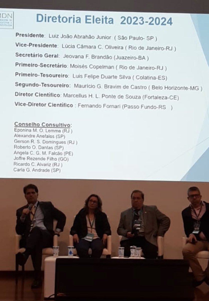 luciacolorectal's tweet photo. Nova diretoria da Sociedade Brasileira de Motilidade Digestiva @SBMDN @luizjoaoabrahaojr novo Presidente #functionaldisorders https://t.co/vhc89ukUO9