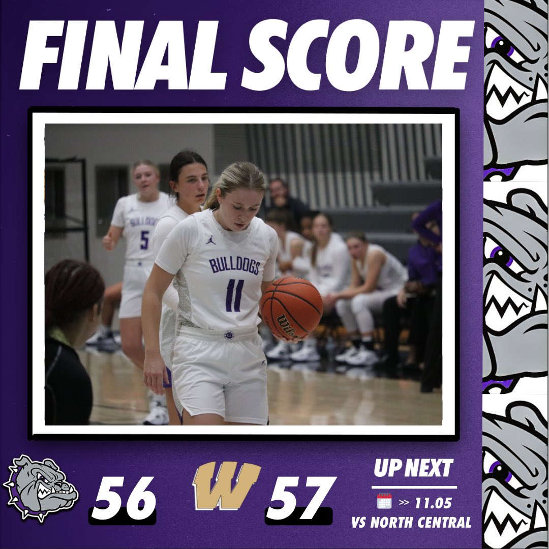Girls Basketball loses a nail-biter of a game 56-57 against Warren Central @bhsdogsghoops #BulldogTough