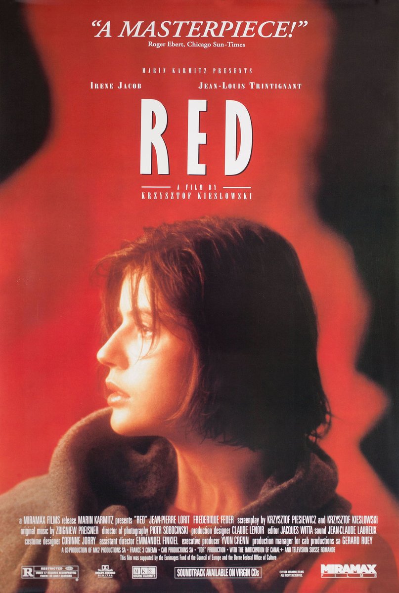 underdoglegend's tweet photo. I loved #KrzysztofKieślowski's #ThreeColorsTrilogy. The theme of the all three films are based on fate. Liked the way every single character has been written and performed. #ZbigniewPreisner's music is the backbone. The writers connected all the actors at the end. It was lovely. https://t.co/KJB6rvgGyf
