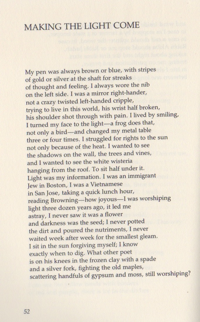 ADSoldof's tweet image. Over the weekend we lost Gerald Stern (Feb. 22, 1925 - Oct. 27, 2022), a major poet.  On several Jerry occasions visited us at San Jose State University when I directed the Center for Literary Arts.  I loved Jerry as a friend and a member of my extended family.