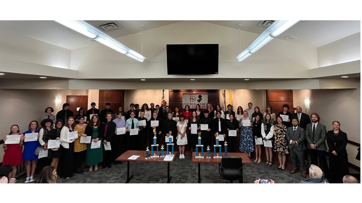 What a great night in Hazlet! At the Township Committee meeting tonight, the Raritan High School Marching Band was honored with proclamations from the State of NJ &amp; Hazlet Township after their impressive win at the Tournament of Bands State Championship. Congrats! #HazletProud