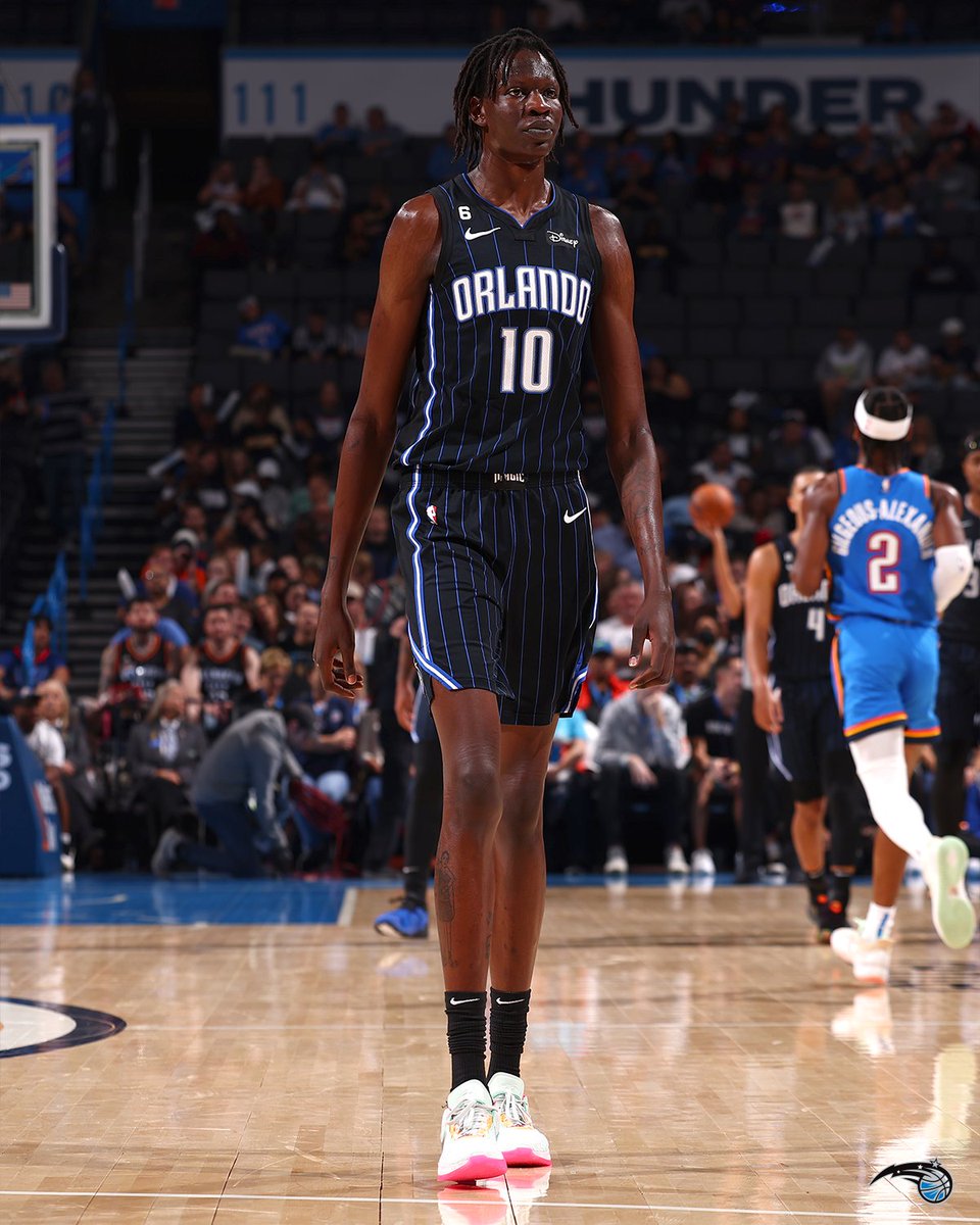 Aziatisch Actuator Egoïsme Orlando Magic on Twitter: "Bol Bol through three quarters: 13 PTS 11 REB 4  BLK 80% FG +13 +/- https://t.co/PeoeaBqOA7" / Twitter