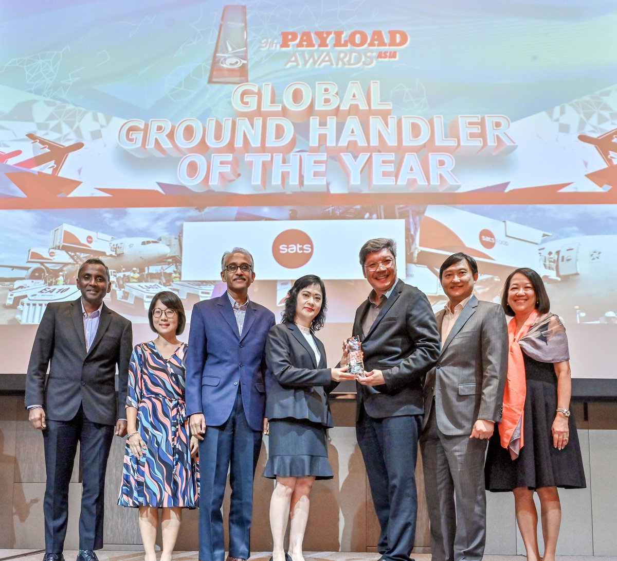 SATS took home the coveted “Global Ground Handler of the Year” as well as the “Ground Handler of the Year – Asia Pacific” awards at the 9th Payload Asia Awards.

Read more: payloadasia.com/2022/11/top-pl…

#FeedConnectCommunities