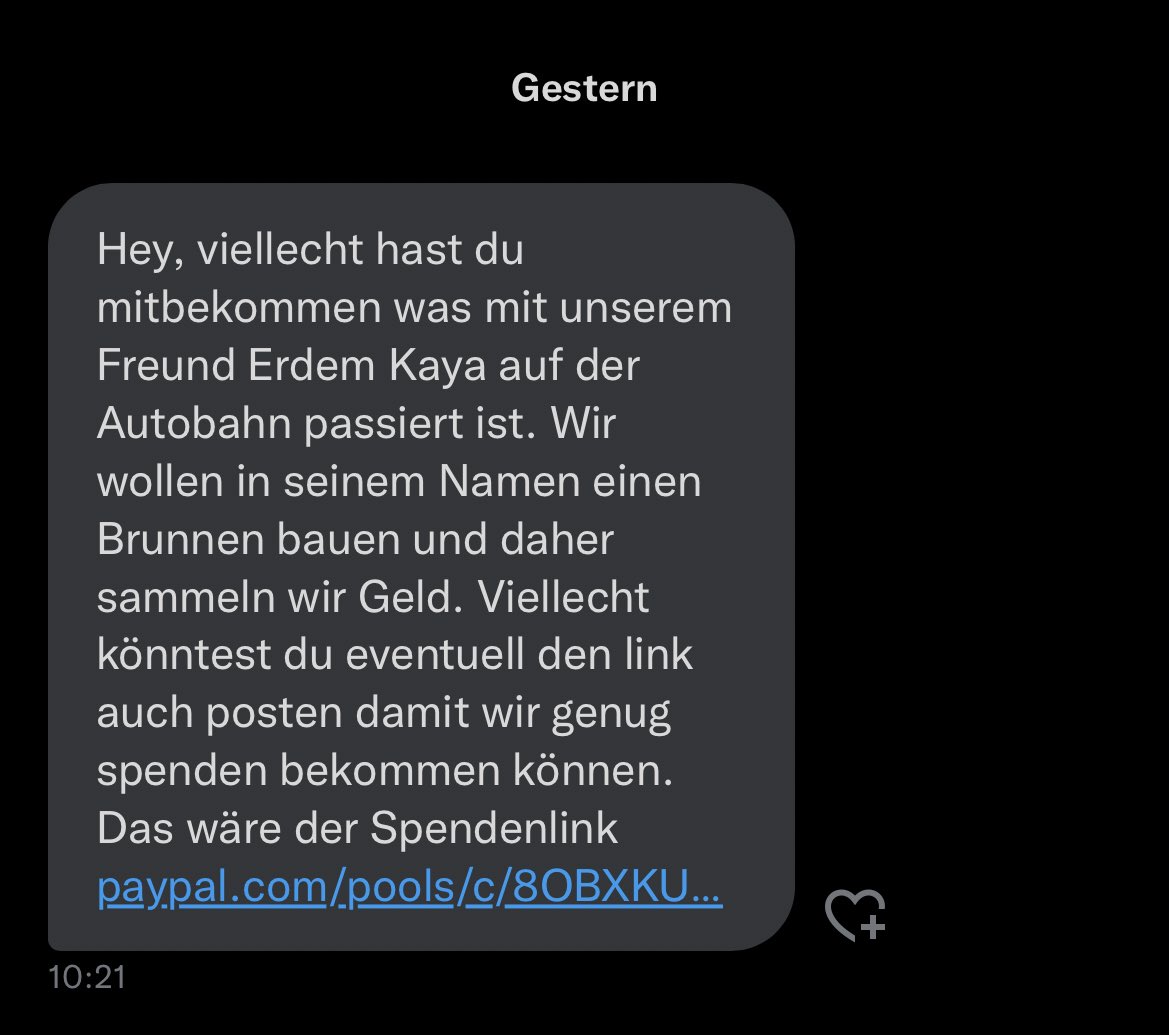 Ich hoffe ich kann ein paar Leute erreichen 🙏🏻

Link im ersten Kommentar