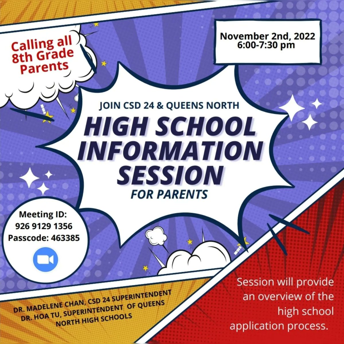 IS77Queens's tweet photo. 8th Grade Parents for High School Information

#JFQ #IS77 #MiddleSchool #School #Ridgewood #Queens #NYC #NY #NewYork #NewYorkCity https://t.co/fZ1OQ5pJay