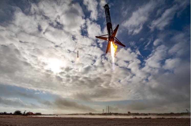 Congratulations to the entire government and industry team on a successful launch today. The USSF-44 mission carried multiple payloads on a SpaceX Falcon Heavy rocket.

#PartnersInSpace