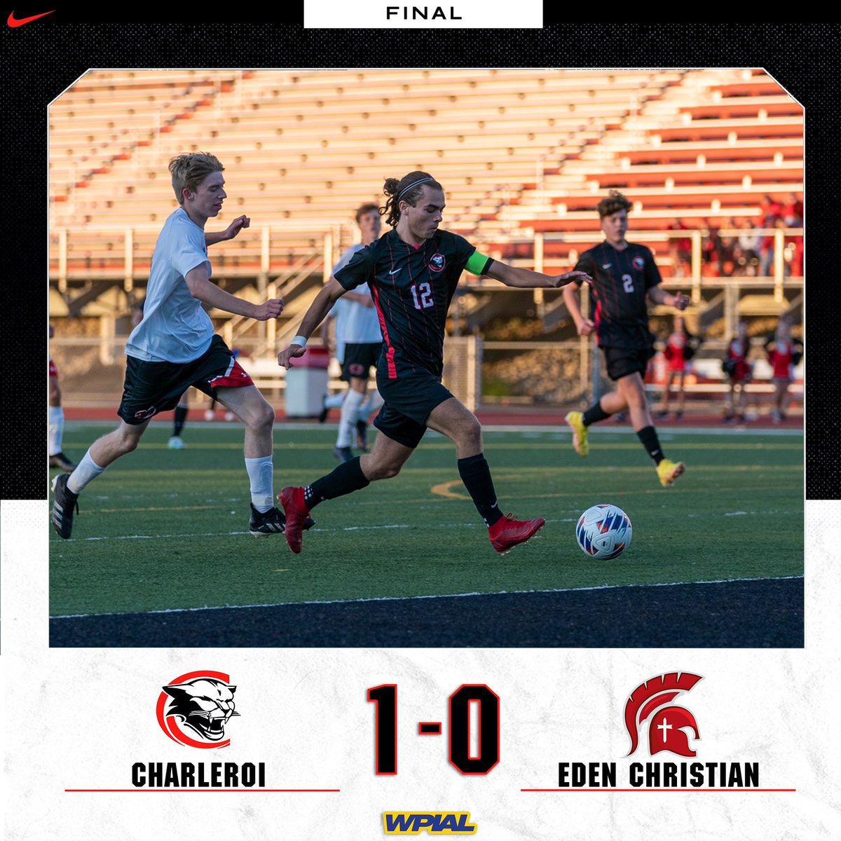 BOOM ‼️ The boys are headed to Highmark after beating Eden Christian 1-0 in the semi finals. TEAMWork til the final whistle. #WPIALSoccer 

Goals 

@ArloMac17 ⚽️ 

Clean Sheet:
<a href="/nathan_mazon/">Nathan Mazon</a> 🧤 

<a href="/MVI_sports/">MVI Sports</a> 
<a href="/pghsoccernow/">Pittsburgh Soccer Now</a> 
<a href="/AthleticsCasd/">CASD Athletics</a> 
<a href="/CHSstudsection1/">CHSstudentsection</a>
