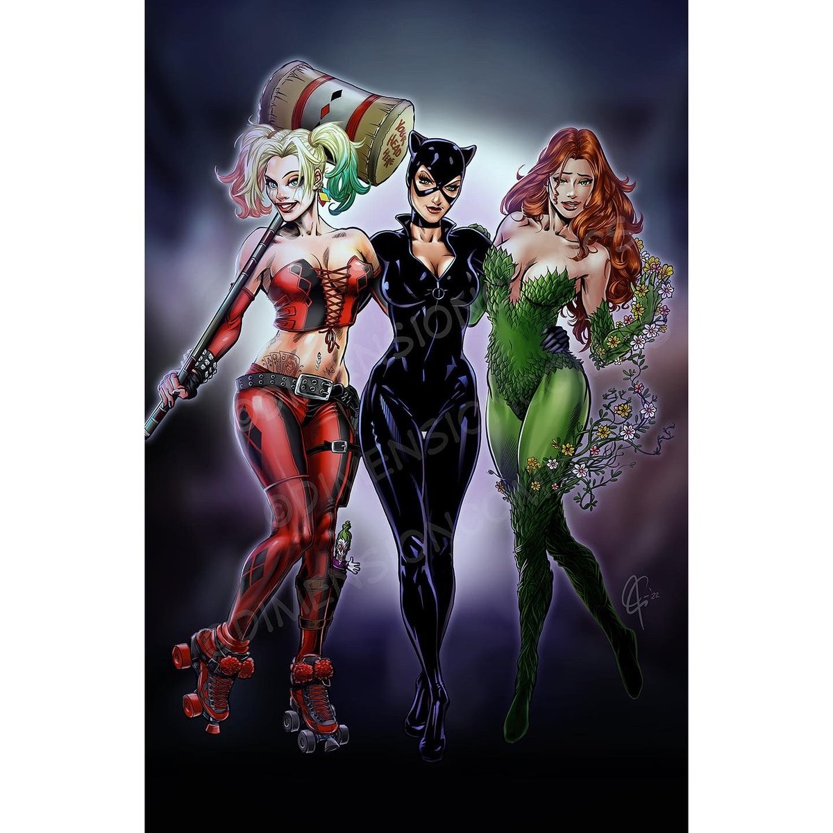 jdgillespiejr's tweet photo. Sirens!! Finally added Selina
-
-
-
#catwoman #harleyquinn #poisonivy #siren #sirens #dcsirens #selinakyle #comics #comicart #dccomics #trio #severedsoulscomic #dimensioncomics https://t.co/xdu5BfBqKF