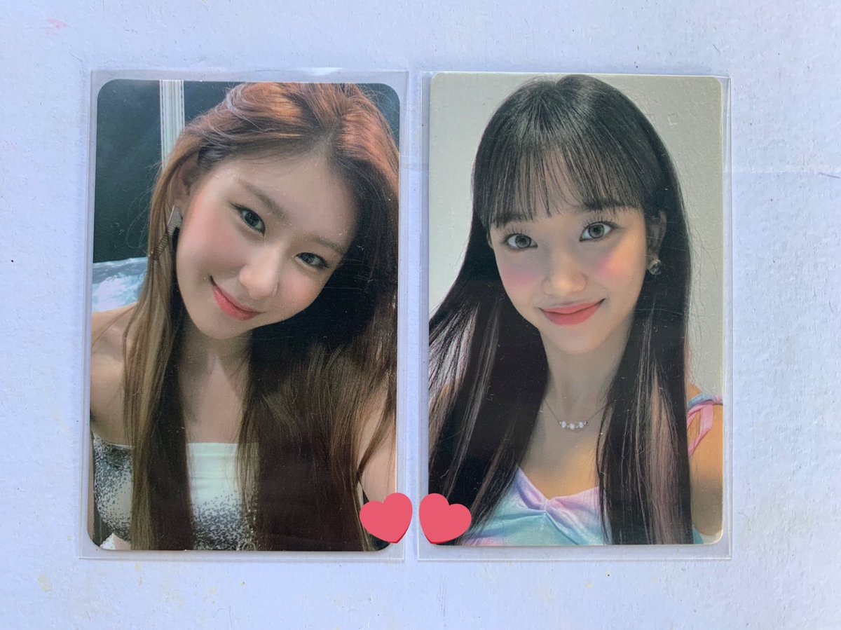 sumincoll's tweet photo. wts lfb ph

🍧 chaeryeong yzy set

- ₱1800, chaer and sumin onhand yoon stbo from ph seller can ship directly to you
- NO PBD make your own
- x sensitive collectors, no rush shipping 

t. itzy chaeryeong not shy yzy stayc sumin stereotype appmu yoon young luv withdrama 3 flower https://t.co/iGSRPAqng8