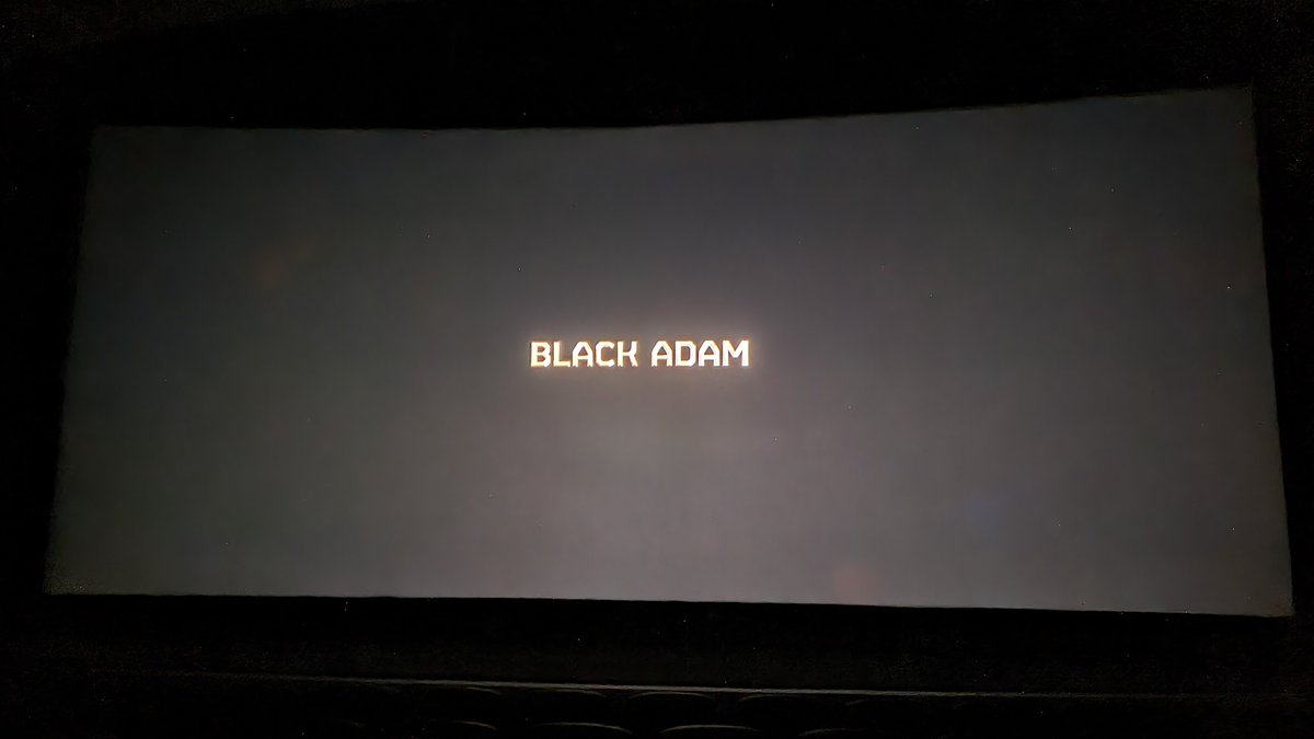 morbius_k's tweet photo. the movie was fire❗️⚡️❗️ #BlackAdam #BLACKADAMSWEEP https://t.co/gJSgfck9cJ