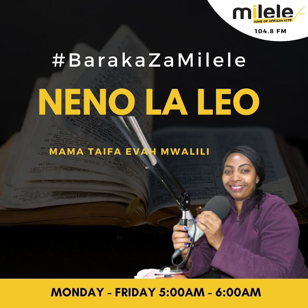 Milele_FM's tweet photo. #NenoLaLeo...ITAKUA KAMA NDOTO! Zaburi 126
Yehova alipowakusanya na kuwarudisha mateka wa Sayuni, Tulifikiri tunaota ndoto. Wakati huo kinywa chetu kilijaa kicheko Na ulimi wetu kelele za shangwe. Wakati huo ilisemwa miongoni mwa mataifa, “Yehova amewatendea mambo makuu.” https://t.co/VTFcC4Xb2U
