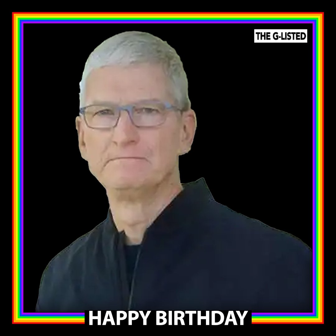Happy birthday to CEO Tim Cook! 