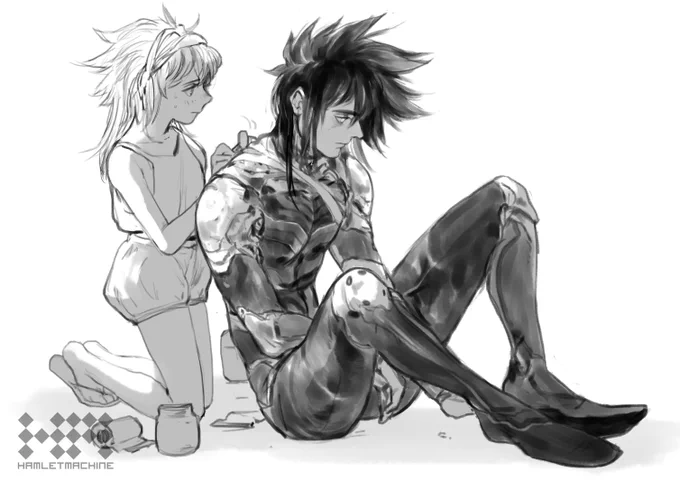 I always liked rescue missions~ I thought it would be sweet to have the Machine go through a violent nightmare world to save her little human from Dom 