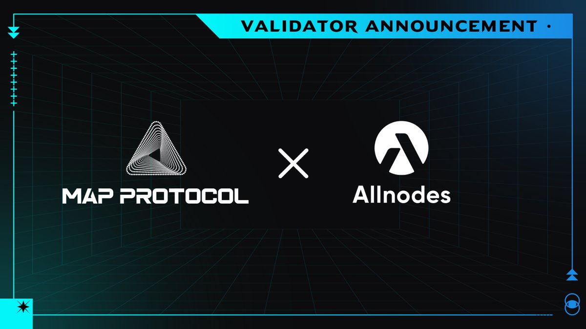 🚀Excited to have <a href="/Allnodes/">Allnodes</a> join our validator network!

✨<a href="/Allnodes/">Allnodes</a> is a secure, easy-to-use staking and node management platform that offers institutional-grade blockchain infrastructure across 65+ blockchain networks.

Let's build a secure &amp; seamless #Web3 #omnichain future🙌!