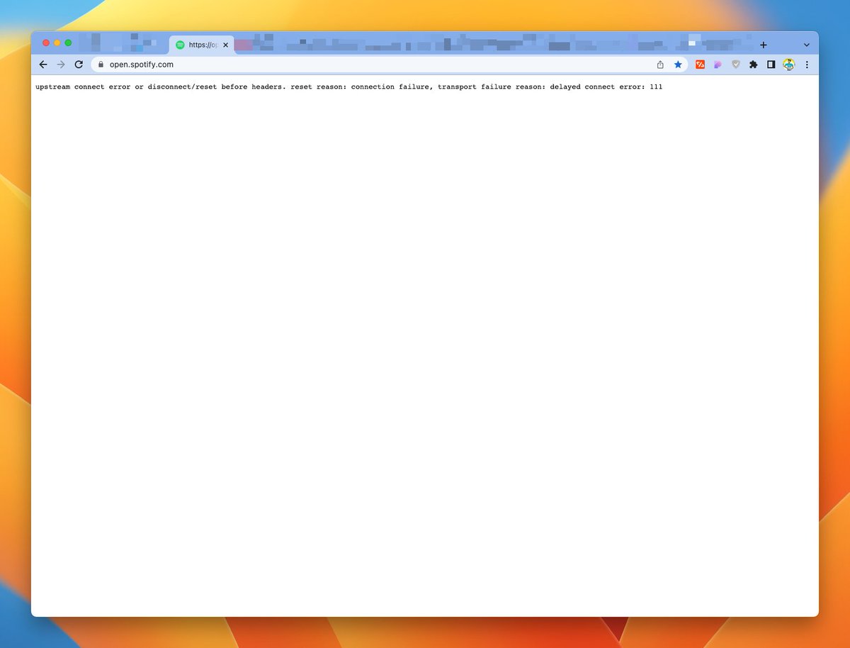 riipandi's tweet photo. What happens to the @Spotify web player right now? https://t.co/BlDY2ckBeq