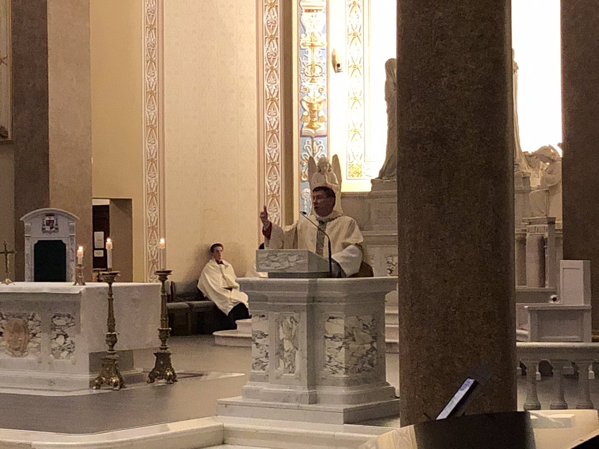 Today I celebrated the Solemnity of All Saints with Cathedral parish and University Catholic. It was a beautiful Mass in honor of all holy men and women of God!