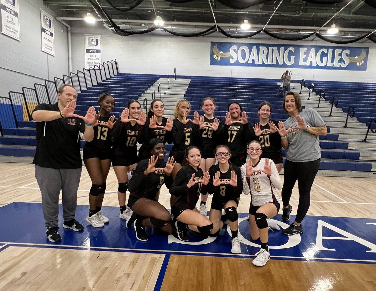 UnionHS_Sports's tweet photo. The Girls Volleyball team defeated Union City 2-1 in the Section 2 Group 4 Quarterfinals. Union City was 21-2. They will play in the Section 2 Group 4 Semi Finals this Friday at Union High School. Come out and support the ladies. #WeareproudofU https://t.co/2KwXnStaAf