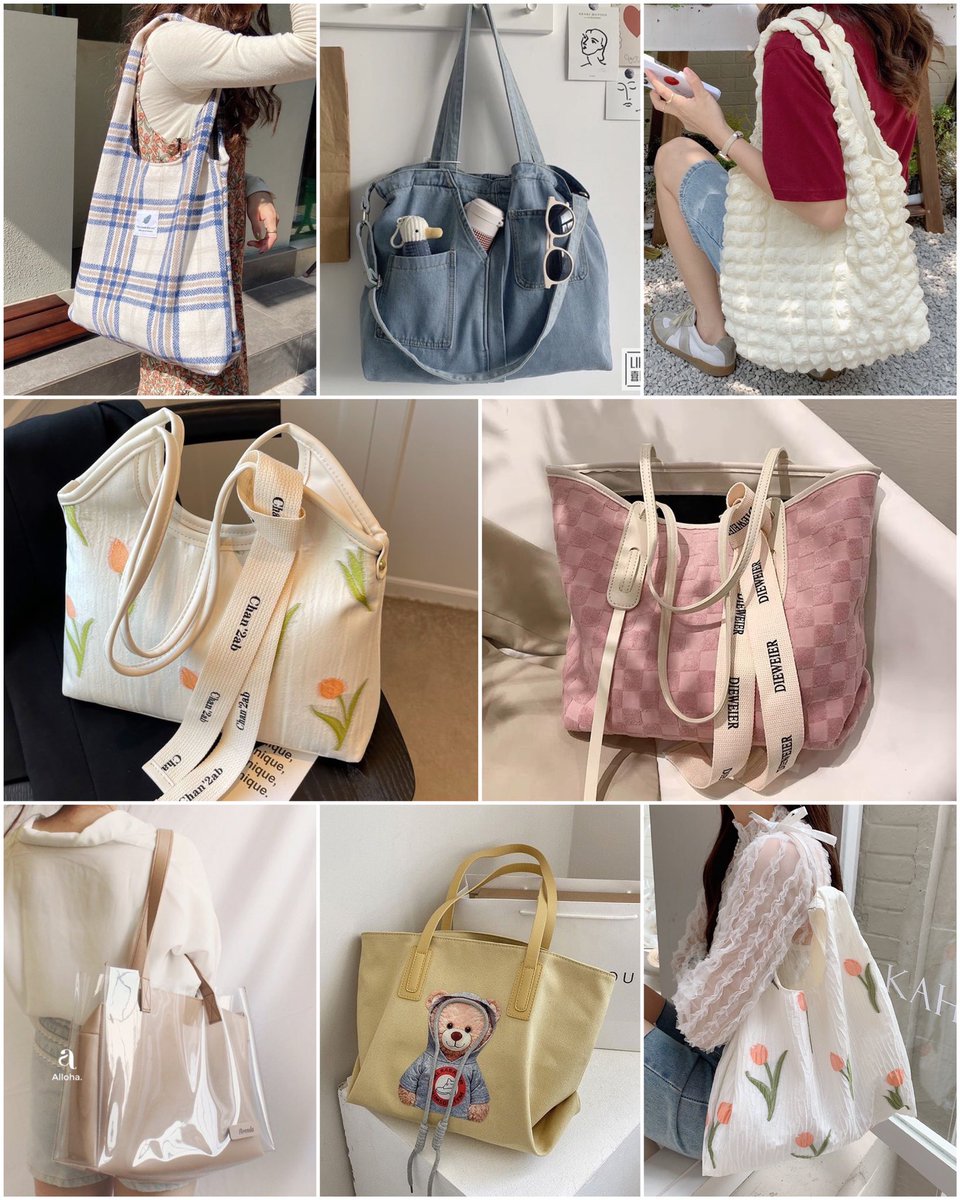 youurSpring's tweet photo. ✨ Cutie Tote Bag ✨
~
🌸  𝒜 𝒯𝒽𝓇𝑒𝒶𝒹  🌸
~
Tas totebag muat banyak buat sekolah atau kuliah 🍃✨ https://t.co/uAKs1eq7pv