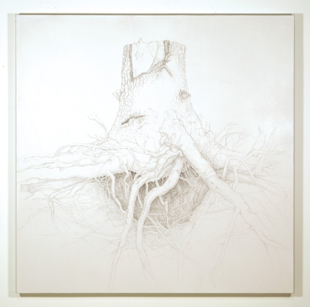 babsreingold's tweet photo. I'll be at my solo exhibit “Lost Trees” Thurs Nov 3, 4-7pm. HCC Gallery221, Tampa. Silk organza, tree stumps, trees, old pails, upcycled cast paper bricks (junk mail & old files),yarn, appliquéd graphite tree rubbings.#installationartist #artcurators #artcollectors #babsreingold https://t.co/aQmknWBuTt