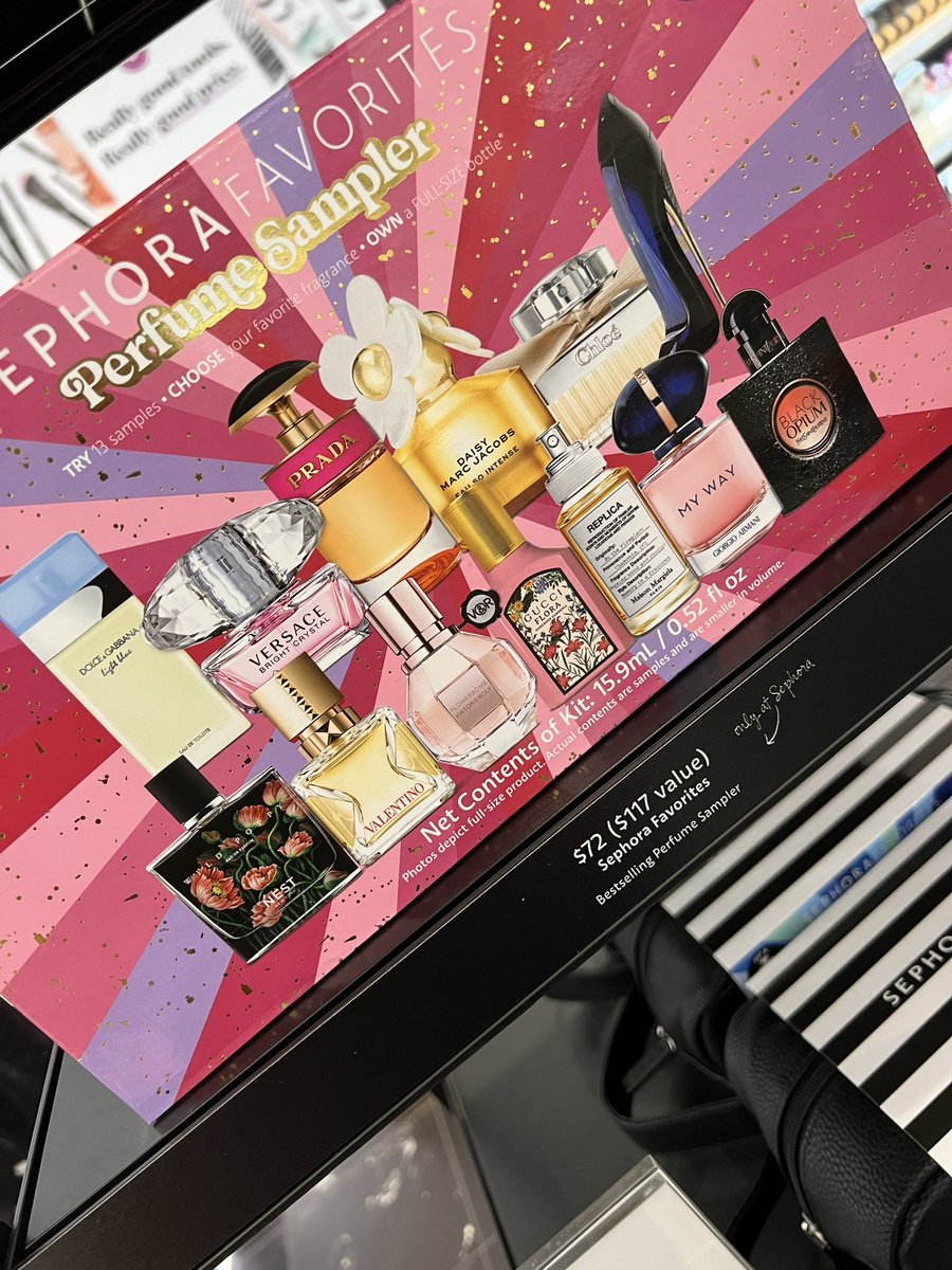 Sephora got this perfume gift set box for  only $72 this is too cute😍🥰