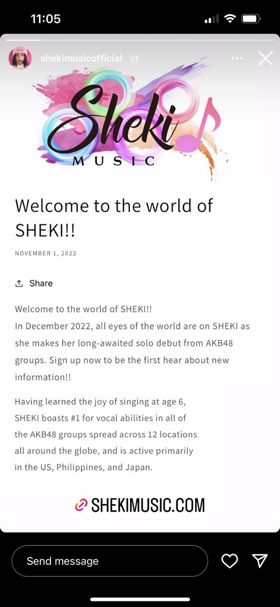 MNL48Del's tweet photo. Let it be known that #Sheki is and I quote:
“#1 for vocal abilities in all of AKB48 groups” 😌👑

#MNL48Sheki https://t.co/MfMkm2O546
