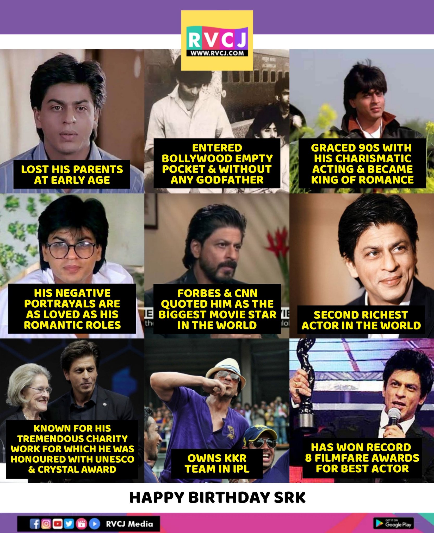 Happy Birthday Shah Rukh Khan     