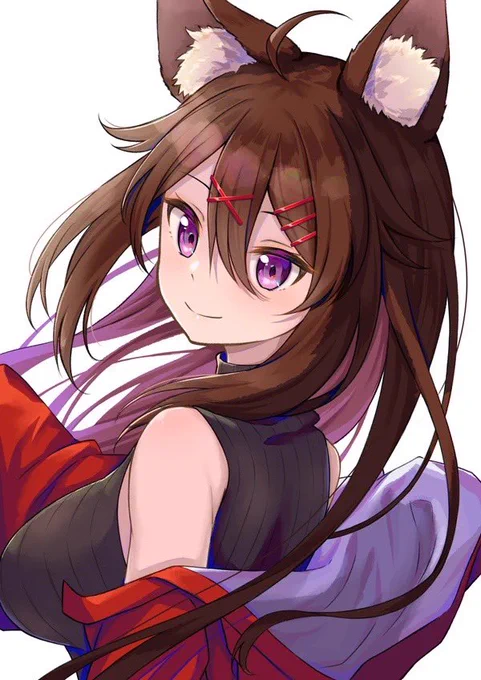 今まで描いた影狼さんまとめお歌すきぃ…声すきぃ…もふもふお触りしたい…!#七夜影狼 #狼アート #Vtuber 