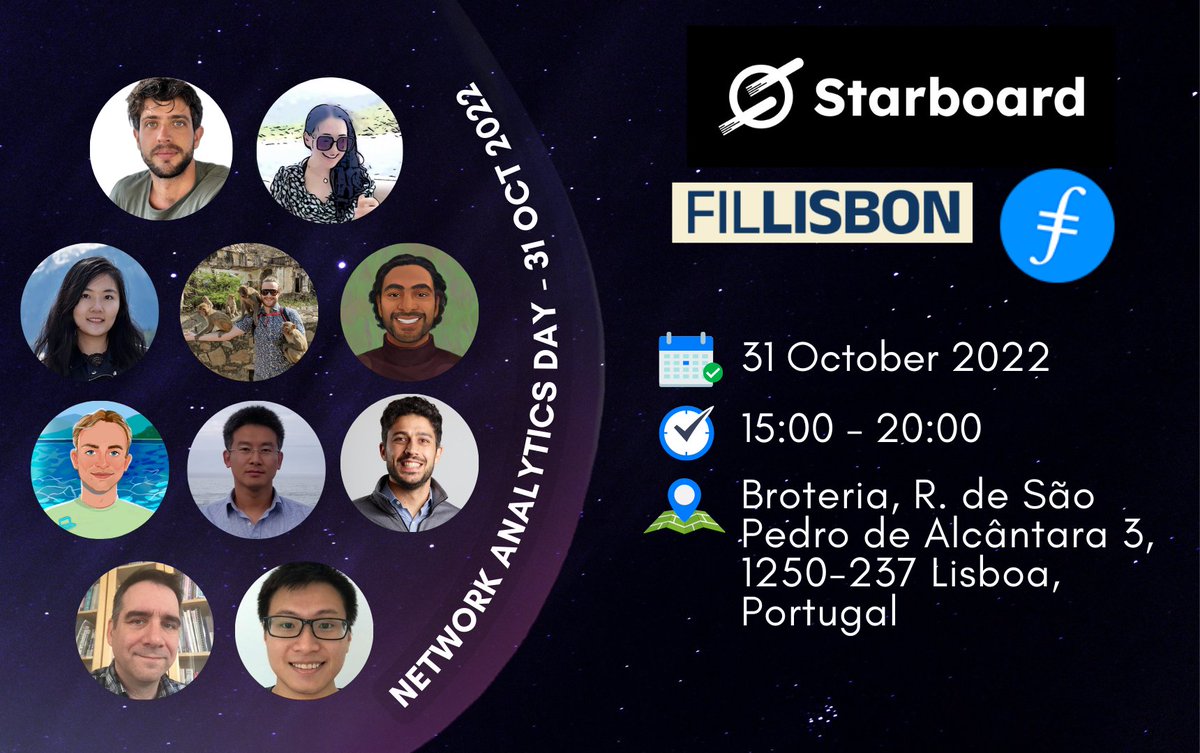 Starboard_V's tweet photo. Full-house turnout for our #NetworkAnalyticsDay at #FILLisbon! 🚀🎉
🧑💻100+ attendees
🎙️10 amazing speakers
📖Covering community governance, storage provider risks and returns, adoption growth & more!
If you missed it, recordings will be available soon. Follow us to stay tuned! https://t.co/mcBn9OCdrI