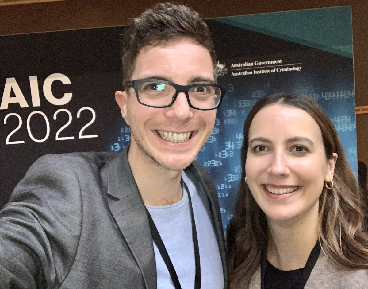 This week we’ve been in Canberra for the <a href="/AICriminology/">AIC</a> conference - hearing lots of interesting and important research and catching up with old and new friends! #aic2022