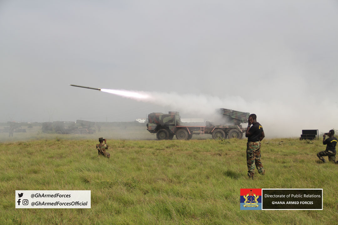 GhArmedForces's tweet photo. #GAF held its annual Land Combat Fire Power Demonstration #LCFPD at the Bundase Training Camp last week - https://t.co/Hqrp8czaRw https://t.co/ZhIDMMdA6K