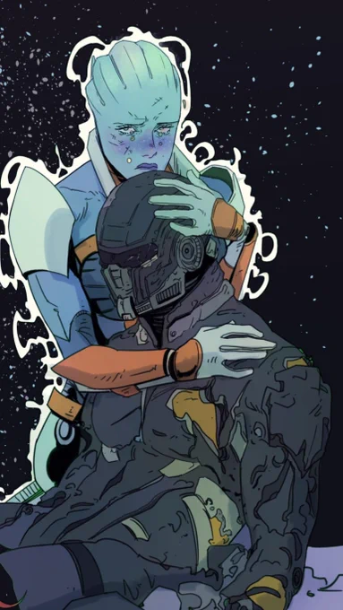 #MassEffect These fanarts became a series 