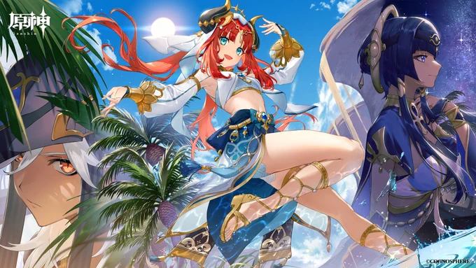 Ver.3.1にてこちらのキービジュアルを担当させて頂きました!#原神  #GenshinImpact 