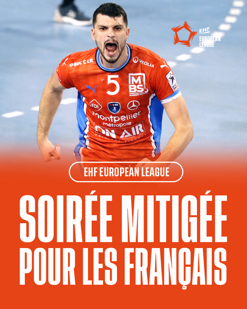 Soirée mitigée pour nos clubs Français en <a href="/ehfel_official/">EHF European League</a> 😐

Retour sur les rencontres 👉 bit.ly/EHFELJ02