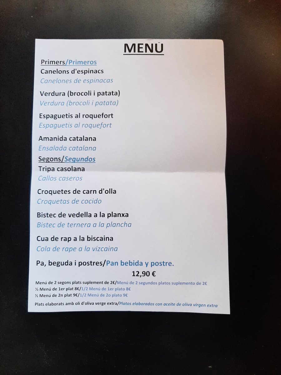 cancocabcn's tweet photo. Bon dia! Aquí tenim el menú d'avui https://t.co/ZE7R0QERtd
