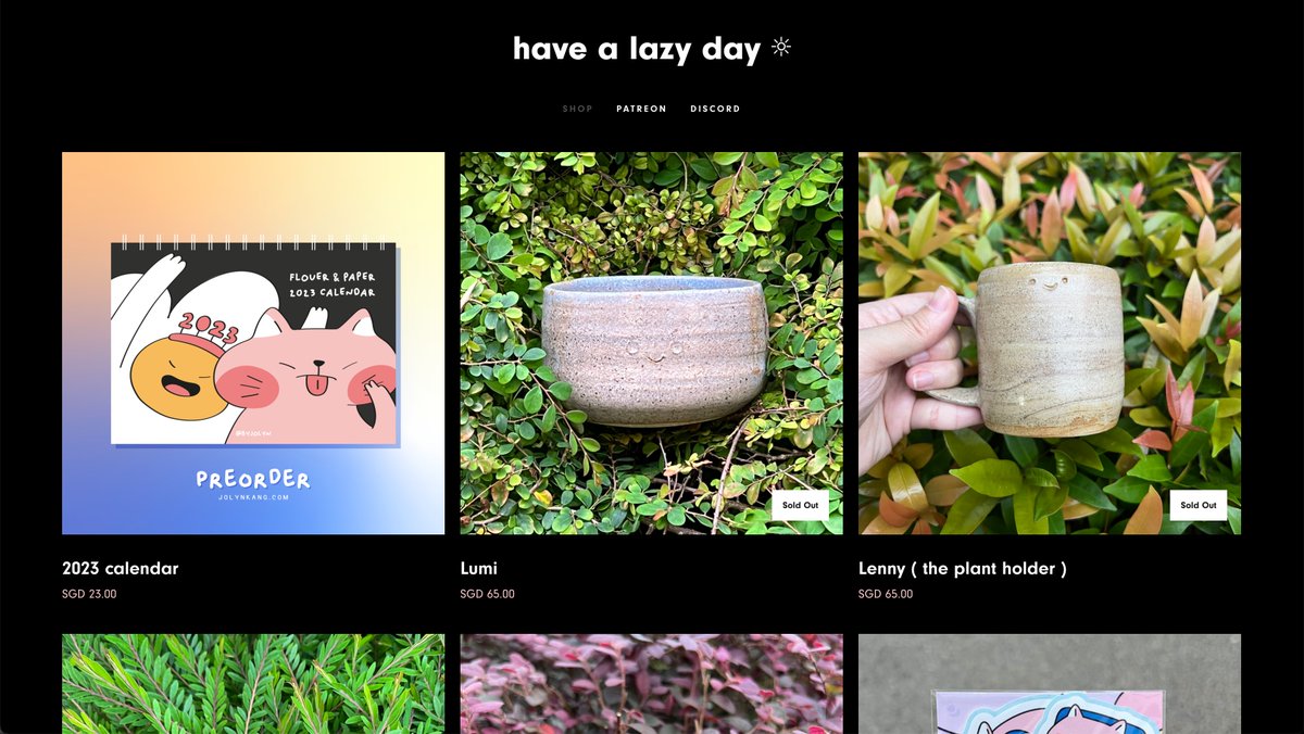 jollliday's tweet photo. shop update with new products soon but for now i updated the look of it https://t.co/dCx86k9mSK ᕙ(`▿´)ᕗ https://t.co/7ScifxjUQu