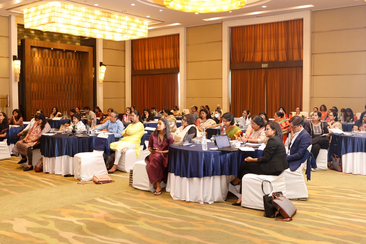 unwomenindia's tweet photo. CSO panel discussion to share insights on intersectional approaches to #prevent #genderbasedviolence 
#Dayone of #multistakeholder workshop on What Works For Prevention of #VAW in #India by @unwomenindia https://t.co/D3kUfnfkIZ