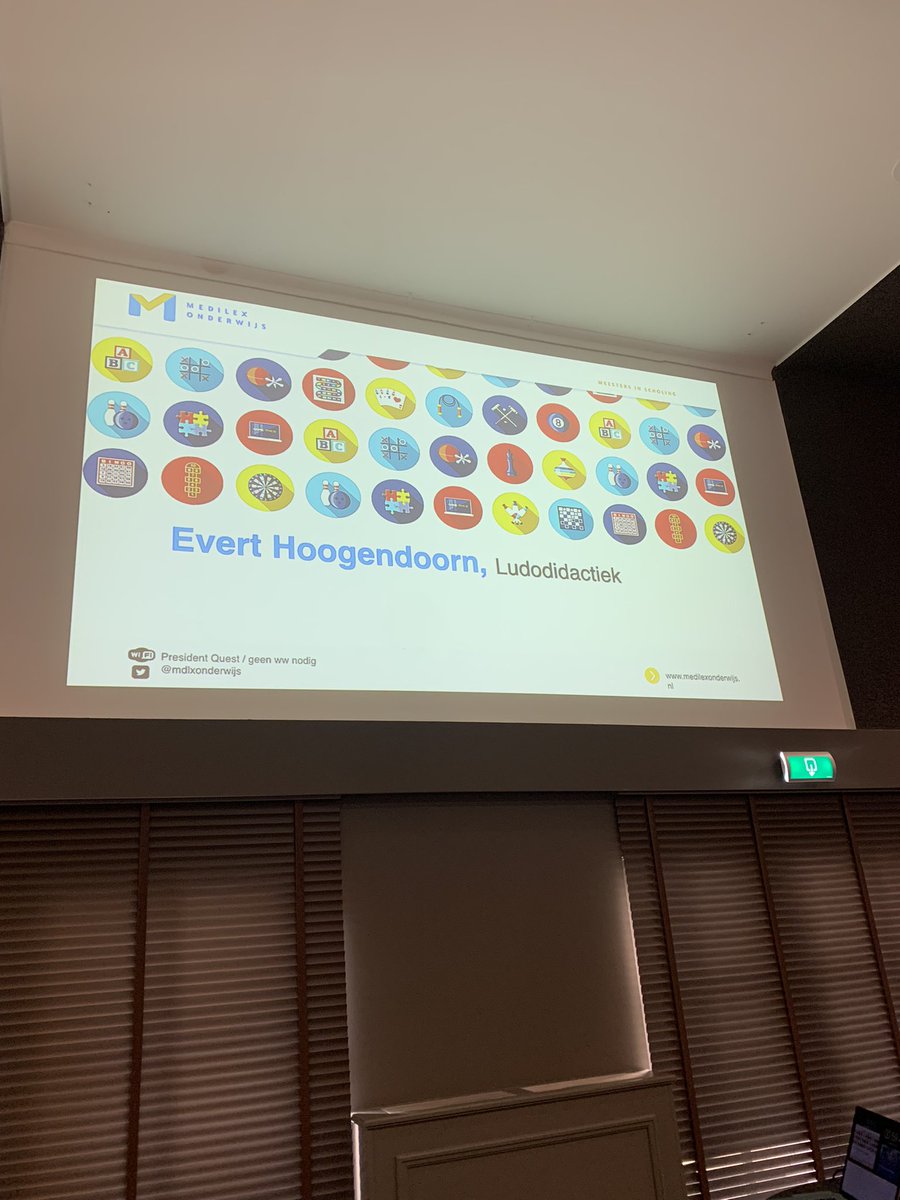 Vandaag op <a href="/mdlxonderwijs/">Medilex Onderwijs</a> congres over gamification in t onderwijs hou ik mijn spreekbeurt over #ludodidactiek