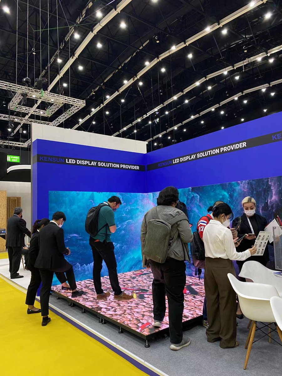 Lina10109028's tweet image. A lot of clients came to our booth, they are very interested in our P3.91 interactive led dance floor, please welcome to experience it.
#InfocommSEA #ledscreen #interactiveleddancefloor #interactivefloor #dancefloor #ledfloor #leddancefloor #videofloor #thailand #ledwall