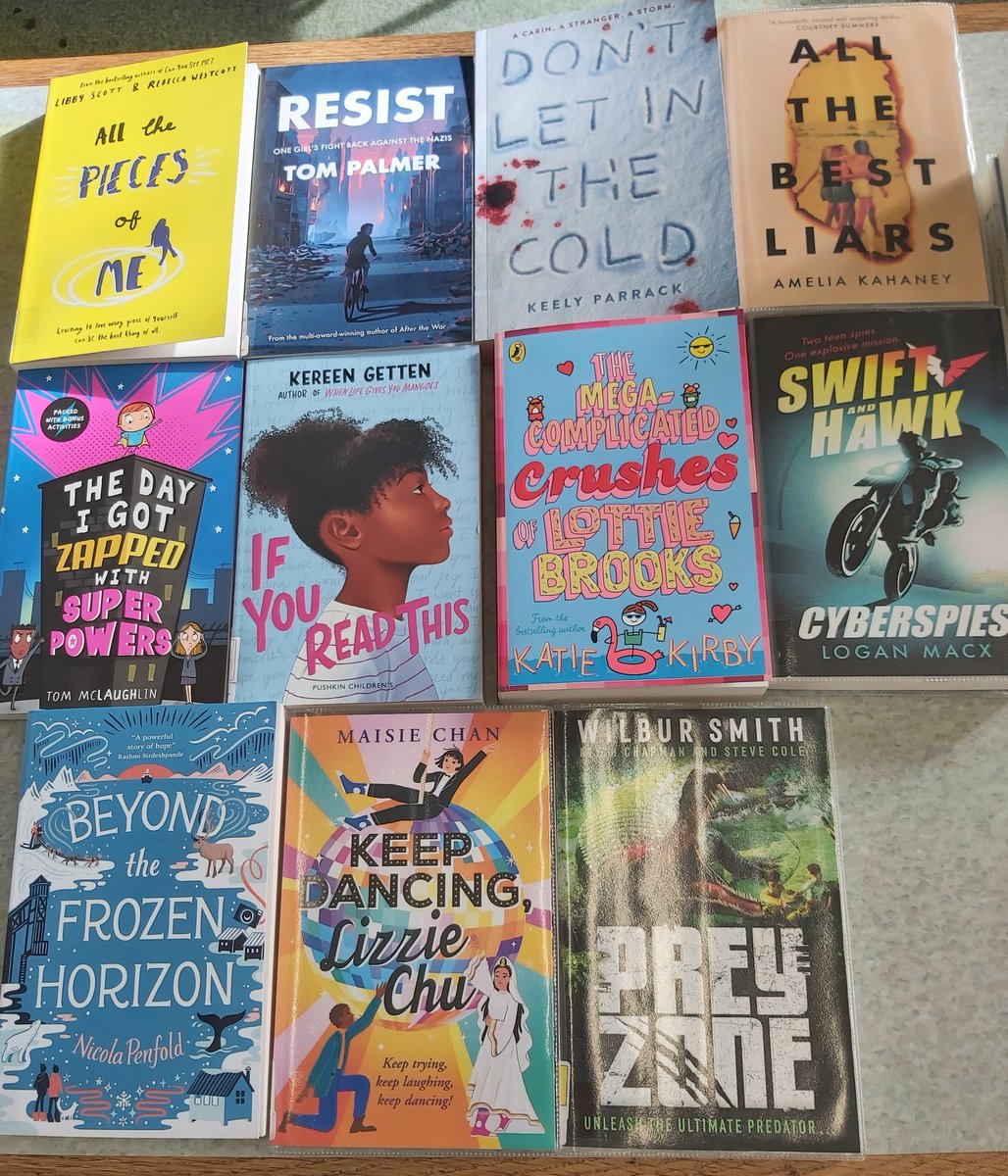 Lots of wonderful new #books ready to borrow and some are nominated for @theDCBA Visit the library today to choose your new book! @tompalmerauthor @Yfielding @WestcottWriter @kereengetten @MaisieWrites @anthony_mcgowan @nicolapenfold @hurrahforgin @wordnerdreece @PJCanningauthor