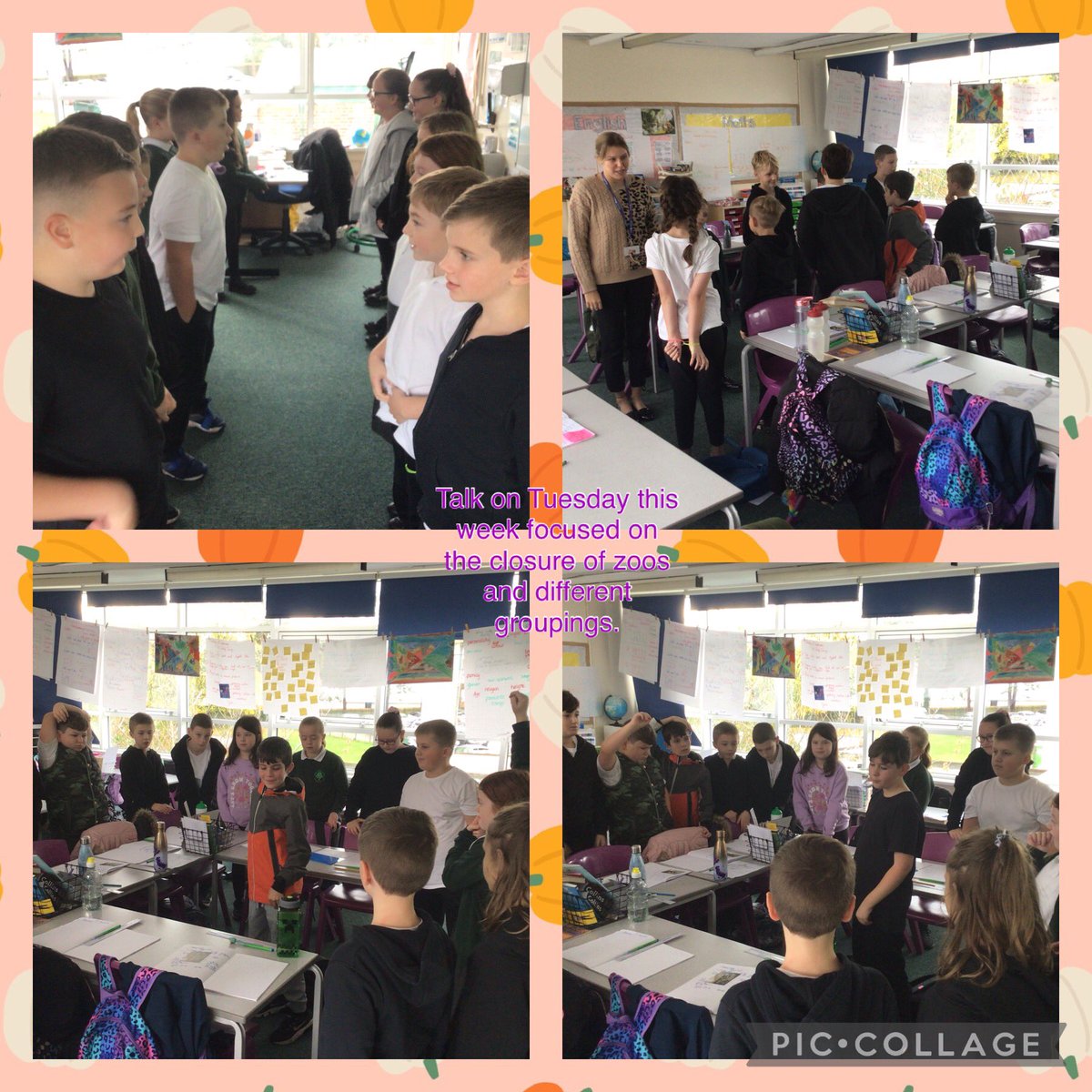 OJS_Year5's tweet photo. We debated whether zoos should close. We instigated conversations and agreed and disagreed respectfully in our different groupings. #TalkonTuesday p https://t.co/w3OeXS0vql